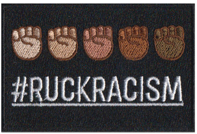 #RuckRacism Custom Patch - Ruck Racism 2 Pack